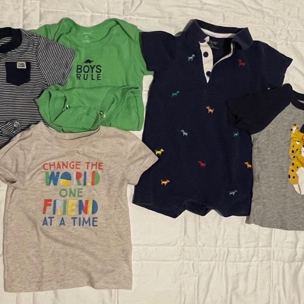 Baby Clothes Size 12 Months Summer
